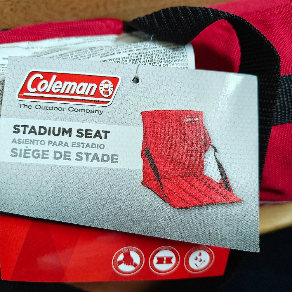 Coleman stadium seat pack of 2